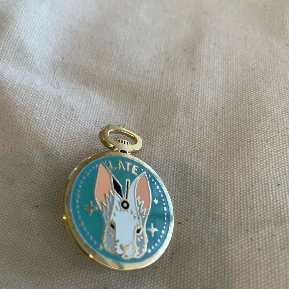 Alice in Wonderland enamel pin